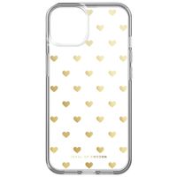 iDeal of Sweden Coque Clear MagSafe Apple iPhone 14 / 13 - Golden Hearts
