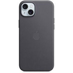 Apple Coque FineWoven MagSafe Apple iPhone 15 Plus - Noir