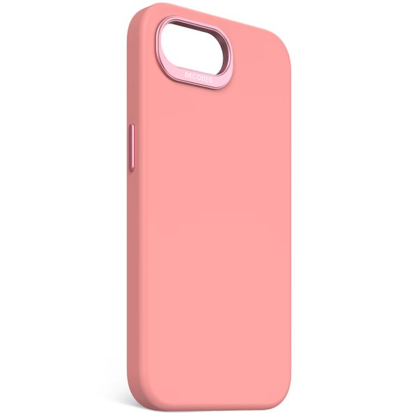 Decoded Coque en silicone MagSafe Apple iPhone 17e - Bubblegum Pink
