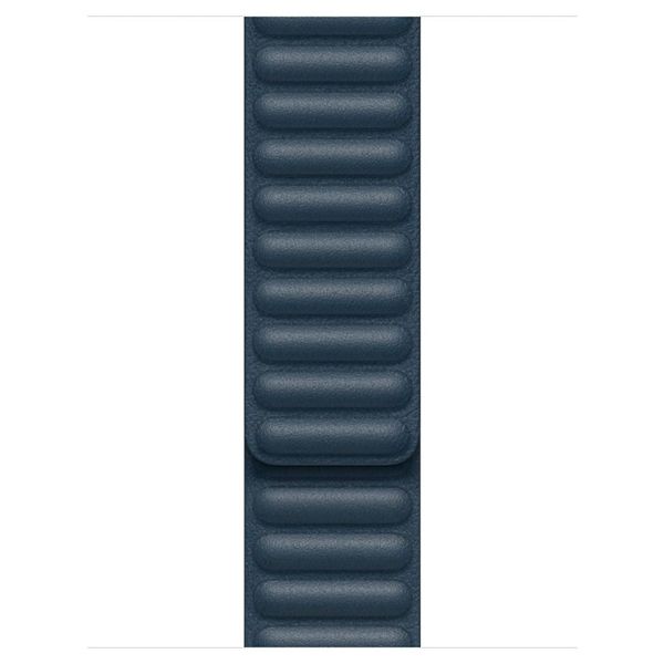 Apple Bracelet Leather Link Apple Watch | 38/40/41/42 mm - Taille M/L - Baltic Blue