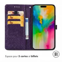 imoshion Etui de télephone Mandala Apple iPhone 16 - Violet