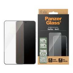 PanzerGlass Protection d'écran Ultra-Wide Fit Anti-bactérienne avec applicateur OnePlus Nord 5