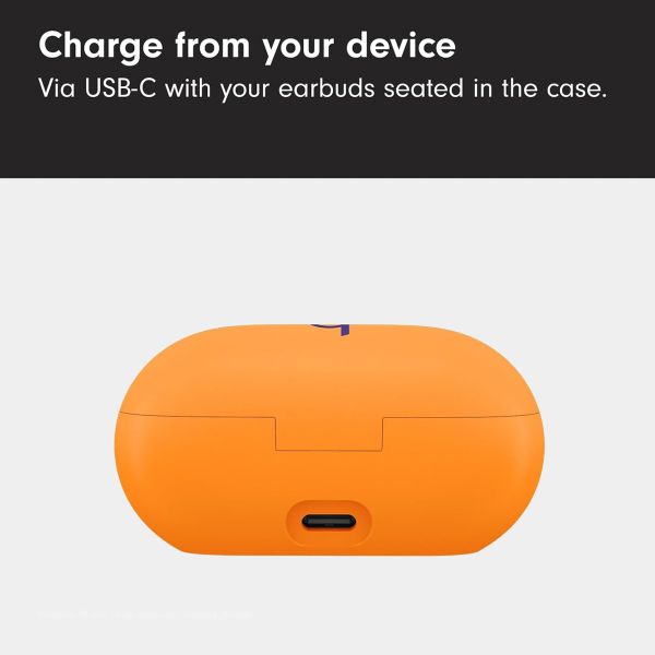 Beats Solo Buds - Édition Spéciale Festive - Écouteurs intra-auriculaires Bluetooth sans fil - Orange