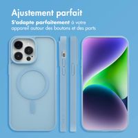 imoshion Coque Color Guard avec MagSafe Apple iPhone 14 Pro Max - Bleu clair