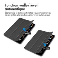 imoshion Coque tablette Trifold Apple iPad Pro 11 (2025) M5 / (2024) M4 - Noir