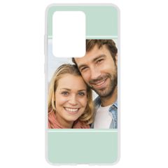 Concevez votre propre coque transparente Samsung Galaxy S20 Ultra - Transparent