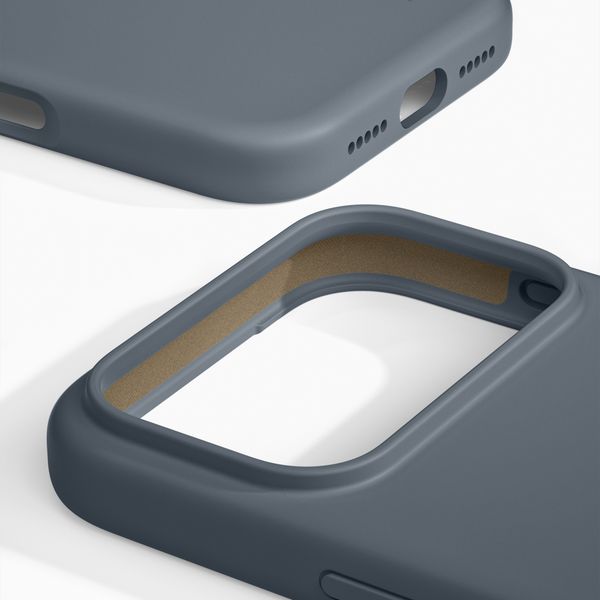 iDeal of Sweden Coque en silicone avec MagSafe Apple iPhone 18 Pro / 17 Pro - Midnight Blue