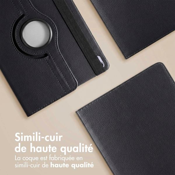 imoshion Coque tablette rotatif à 360° Apple iPad Mini 7 (2024) / iPad Mini 6 (2021) - Noir