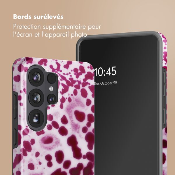 Selencia Coque arrière Vivid avec MagSafe Samsung Galaxy S26 Ultra - Cosmic Orchid