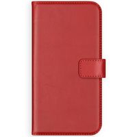 Selencia Étui portefeuille en cuir véritable Huawei P30 - Rouge