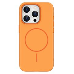 imoshion Coque arrière Color avec Thin MagSafe Ring Apple iPhone 15 Pro - Orange