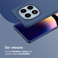 imoshion Coque Couleur Xiaomi Redmi Note 14 Pro (5G) - Bleu foncé