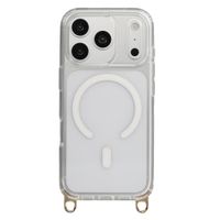 Selencia Coque arrière Rivièra MagSafe avec crochets amovibles Apple iPhone 18 Pro Max / 17 Pro Max - Transparent