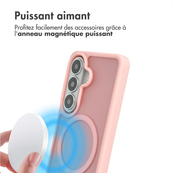 imoshion Coque Color Guard avec MagSafe Samsung Galaxy S26 - Rose clair