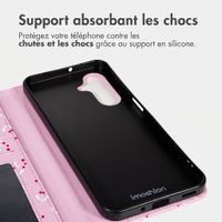 imoshion Étui de télephone portefeuille Design Samsung Galaxy A17 (5G) / (4G) - Blush Berries
