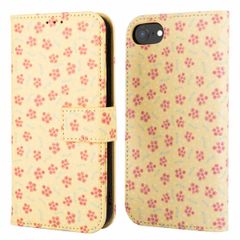 imoshion Étui de télephone portefeuille Design Apple iPhone 17e / 16e - Sunny Yellow Petite Flowers