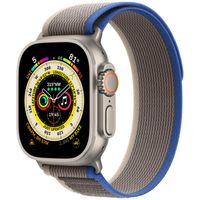 Apple Bracelet Trail Loop Apple Watch | 44/45/46/49 mm - Taille S/M - Blue / Grey