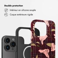 Selencia Coque arrière Vivid avec MagSafe Apple iPhone 15 Pro - Autumn Muse