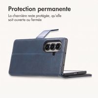imoshion Étui de télephone portefeuille de luxe Samsung Galaxy Z Fold 8 Ultra - Bleu foncé