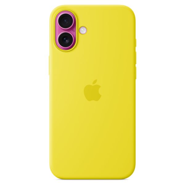 Apple Coque en silicone MagSafe Apple iPhone 16 Plus - Star Fruit