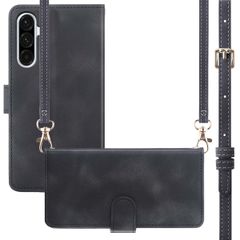 imoshion Etui de télephone portefeuille avec cordon Samsung Galaxy A36 - Noir