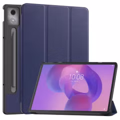 imoshion Coque tablette Trifold Lenovo Idea Tab Pro - Bleu foncé