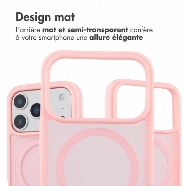 imoshion Coque Color Guard avec MagSafe Apple iPhone 18 Pro Max / 17 Pro Max - Rose clair