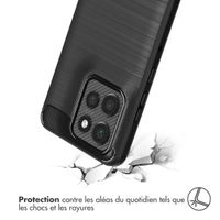 imoshion Coque Brushed Motorola Thinkphone 25 / Edge 50 Neo / Edge 60 Neo - Noir