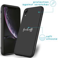 imoshion Coque Design Apple iPhone Xr - Fuck Off