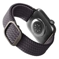 Uniq Bracelet tressé Aspen Apple Watch | 38/40/41/42 mm - Granite Grey