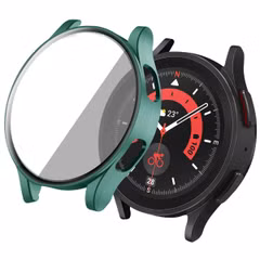 imoshion Coque rigide à couverture complète Samsung Galaxy Watch 4 - 40 mm - Vert foncé