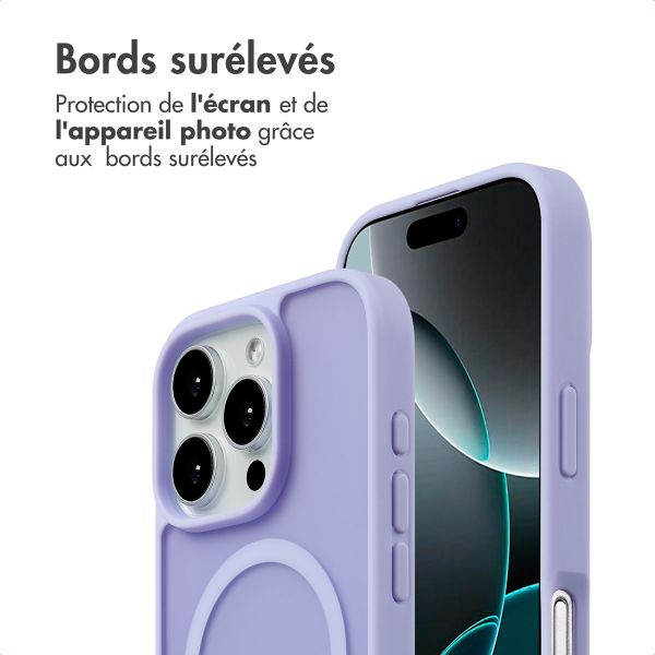 imoshion Coque Color Guard avec MagSafe Apple iPhone 16 Pro - Lilas