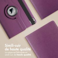 imoshion Coque tablette rotatif à 360° Apple iPad Pro 11 (2020/2021/2022) - Violet