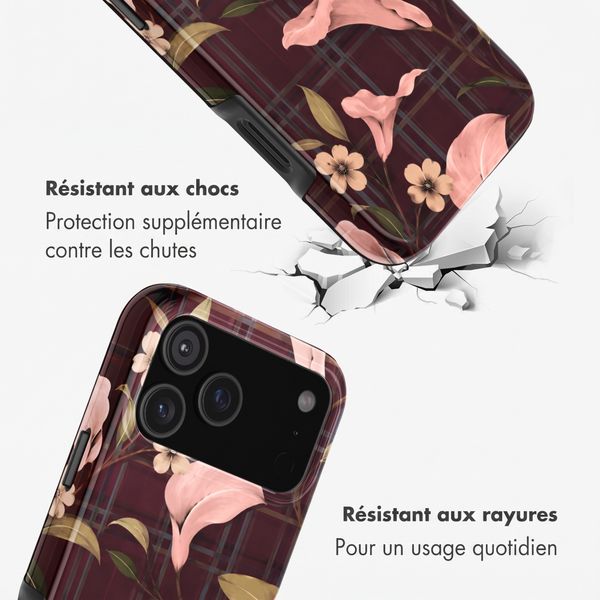 Selencia Coque arrière Vivid avec MagSafe Apple iPhone 18 Pro Max / 17 Pro Max - Autumn Muse