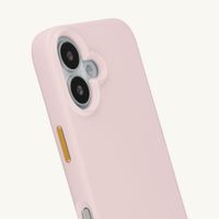 Selencia Coque arrière Rivièra avec MagSafe avec crochets amovibles Apple iPhone 16 - Sorbet Pink