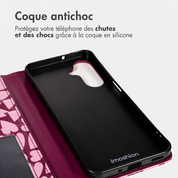 imoshion Étui de télephone portefeuille Design Samsung Galaxy A26 - Hearty Blush