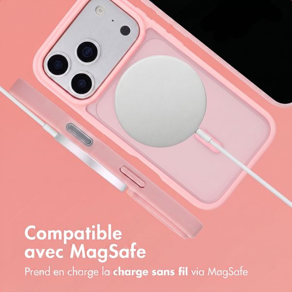 imoshion Coque Color Guard avec MagSafe Apple iPhone 18 Pro / 17 Pro - Rose clair