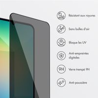 Accezz Protection d'écran en verre trempé avec filtre de confidentialité + Applicateur Samsung Galaxy A16 (4G/5G) / A17 (4G/5G)