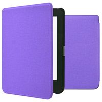 imoshion Étui de liseuse portefeuille Canvas Kobo Nia - Violet