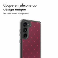 imoshion Coque Design Samsung Galaxy S23 - Crush Check Coral Dust