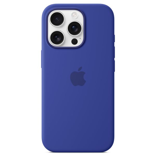 Apple Coque en silicone MagSafe Apple iPhone 16 Pro - Ultramarine