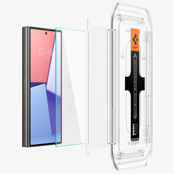 Spigen Protection d'écran en verre trempé GLAStR Fit 2 Paquets + Applicator Samsung Galaxy Z Fold 6