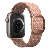 Uniq Bracelet tressé Aspen Designer Edition Apple Watch | 38/40/41/42 mm - Citrus Pink