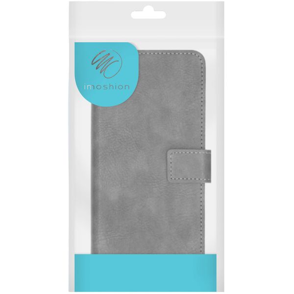 imoshion Étui de télephone portefeuille de luxe Samsung Galaxy S21 - Gris