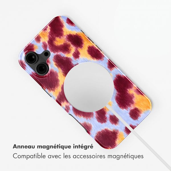Selencia Coque arrière Vivid avec MagSafe Apple iPhone 16 - Rebel Crush