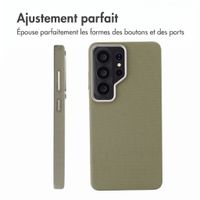 Accezz Coque arrière Mesh avec MagSafe Samsung Galaxy S26 Ultra - Gris foncé