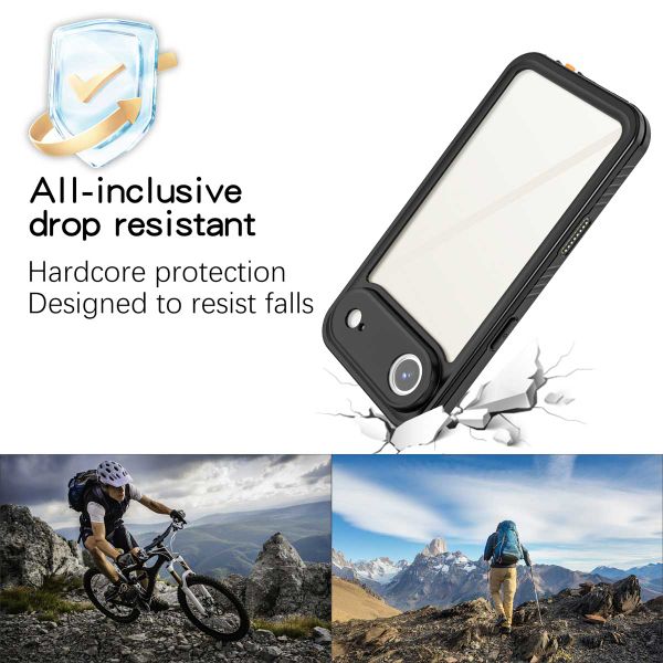 Redpepper Coque imperméable Dot Plus Apple iPhone Air - Noir