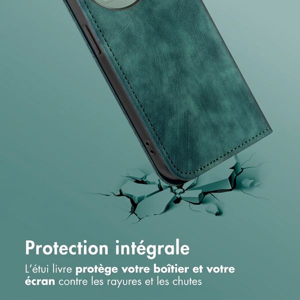 imoshion Étui de téléphone portefeuille Slim Realme GT 8 Pro - Vert