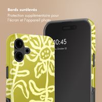 Selencia Coque arrière Vivid avec MagSafe Apple iPhone 16 - Chalky Bloom