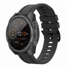 imoshion Bracelet QuickFit® Line en silicone  - Connexion Garmin 20 mm - Noir